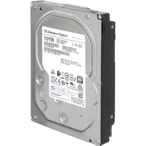 Жесткий диск HDD WD SATA 10Tb Ultrastar DC HA340 7200 6Gb/s 512Mb (replacement ST10000NM001G, MG10ADA10TE)