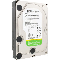 Жесткий диск RECERTIFIED HDD WD SATA3 1Tb AV-GP Video Surveillance 5400 RPM 64mb (replacement WD10EZRZ, WD10PURX, ST1000VX013) RECERTIFIED