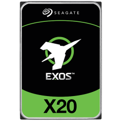 Жесткий диск HDD Seagate SATA3 18Tb Exos X20 7200 256Mb OFFICIAL RECERTIFIED (replacement MG09ACA18TE, WUH722018CLE6L4, WUH721818ALN604, ST18000NM000J)
