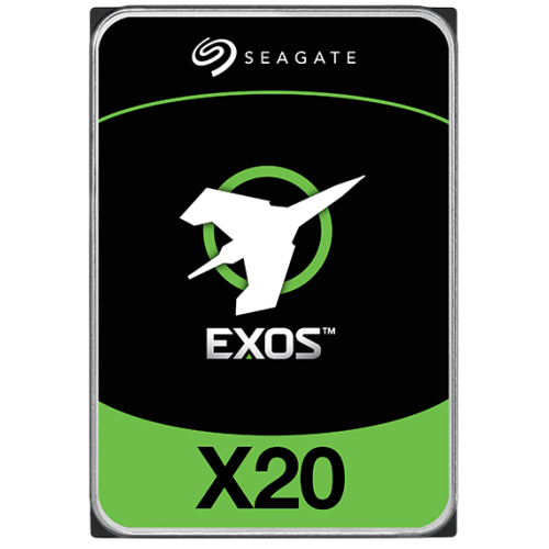 Жесткий диск HDD Seagate SATA3 18Tb Exos X20 7200 256Mb OFFICIAL RECERTIFIED (replacement MG09ACA18TE, WUH722018CLE6L4, WUH721818ALN604, ST18000NM000J)