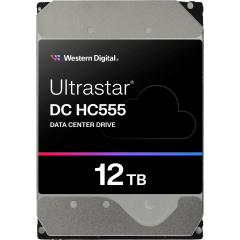 Жесткий диск HDD WD SAS 12Tb Ultrastar DC HC555 7200 12Gb/s 512Mb 1 year warranty