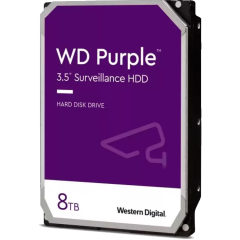 Жесткий диск HDD WD SATA3 8Tb Purple 5640 256Mb 1 year warranty