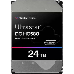 Жесткий диск WD SATA-III 24TB 0F65101 WUH722424ALE604 Server Ultrastar DC HC580 4KN (7200rpm) 512Mb 3.5"