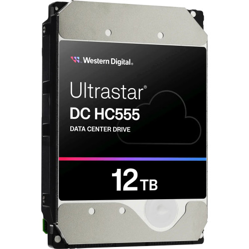 Жесткий диск HDD WD SAS 12Tb Ultrastar DC HC555 7200 12Gb/s 512Mb 1 year warranty