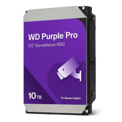 Жесткий диск WD SATA-III 10TB WD102PURP Surveillance Purple Pro (7200rpm) 256Mb 3.5"