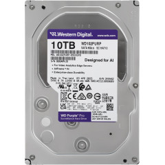 Жесткий диск WD SATA-III 10TB WD102PURP Surveillance Purple Pro (7200rpm) 256Mb 3.5"