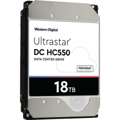 Жесткий диск HDD WD/HGST SATA Server 18Tb Ultrastar DC HC550 7200 6Gb/s 512MB (replacement WUH721818ALE6L4) (clean pulled) 1 year warranty