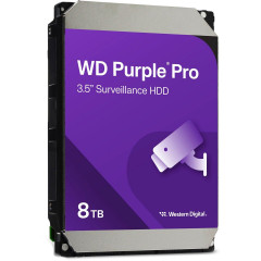 Жесткий диск HDD WD SATA3 8Tb Purple Pro 7200 rmp 256MB (replacement WD8001PURP, WD85PURZ)