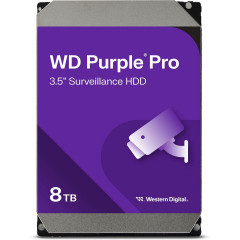 Жесткий диск HDD WD SATA3 8Tb Purple Pro 7200 rmp 256MB (replacement WD8001PURP, WD85PURZ)