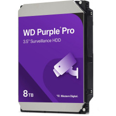 Жесткий диск HDD WD SATA3 8Tb Purple Pro 7200 rmp 256MB (replacement WD8001PURP, WD85PURZ)
