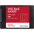 Твердотельные накопители WD SSD Red SA500 NAS, 500GB, 2.5" 7mm, SATA3, R/W 560/530MB/s, IOPs 95 000/85 000, DRAM buffer, TBW 350, DWPD 0.4 (12 мес.)