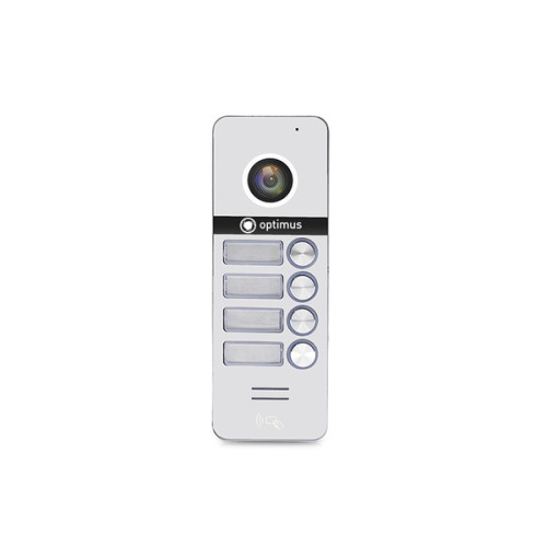 Optimus DSH-1080/4 (Белый) Панель видеодомофона