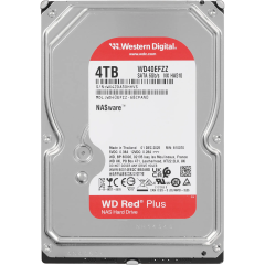 Жесткий диск HDD WD SATA3 4Tb NAS Red Plus 5400 128Mb (replacement WD40EFZX, WD40EFAX, WD40EFPX)