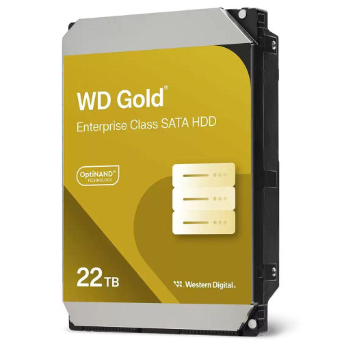 Жесткий диск WD SATA-III 22TB WD221KRYZ Gold 512E (7200rpm) 512Mb 3.5"