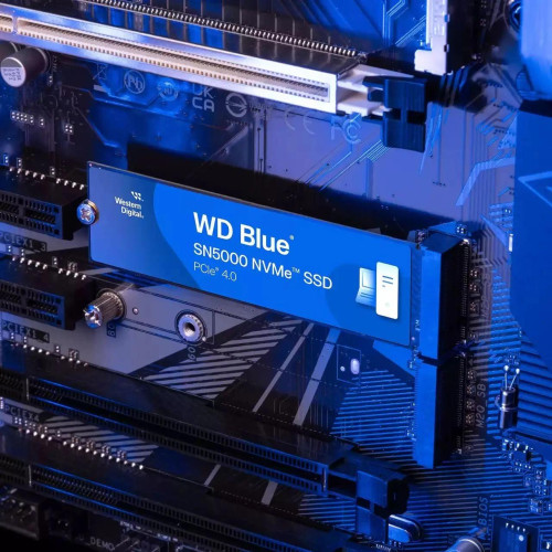 Твердотельный накопитель WD PCIe 4.0 x4 1TB WDS100T4B0Е SN5000 Blue M.2 2280