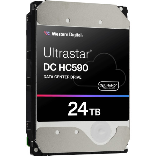 Жесткий диск HDD WD SAS Server 24Tb Ultrastar DC HC590 7200 12Gb/s 512MB (replacement ST24000NM007H, MG11SCA24TE)