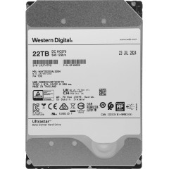 Жесткий диск WD SAS 3.0 22TB 0F48052 WUH722222AL5204 Server Ultrastar DC HC570 512E (7200rpm) 512Mb 3.5" [0F48052]