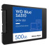 Твердотельный накопитель WD SSD Blue SA510, 500GB, 2.5" 7mm, SATA3, R/W 560/510MB/s, IOPs 90 000/82 000, TBW 200, DWPD 0.2 (12 мес.)