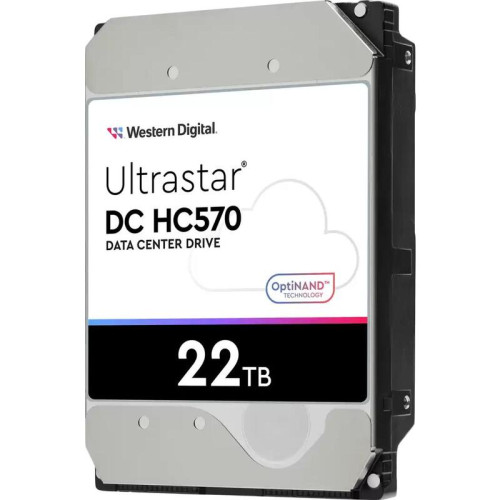 Жесткий диск HDD WD SAS Server 22Tb Ultrastar DC HC570 7200 12Gb/s 512MB (replacement WUH722020BL5204, MG10SCA20TE, ST20000NM002D, ST20000NM007H)