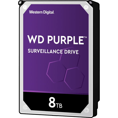 Жесткий диск HDD WD SATA3 8Tb Purple 7200 256Mb 1 year warranty