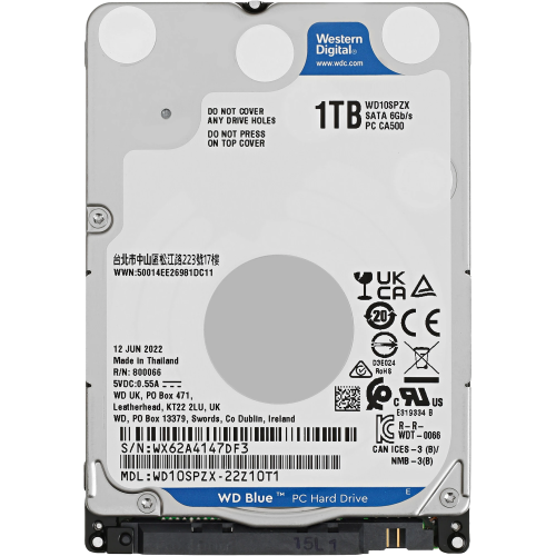 Жесткий диск HDD WD SATA3 1TB 2.5"" Blue 5400 RPM 128Mb 1 year warranty