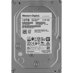 Жесткий диск WD SATA-III 10TB 0B422660B42301 WUS721010ALE6L4 Server Ultrastar DC HC330 4KN (7200rpm) 256Mb 3.5"