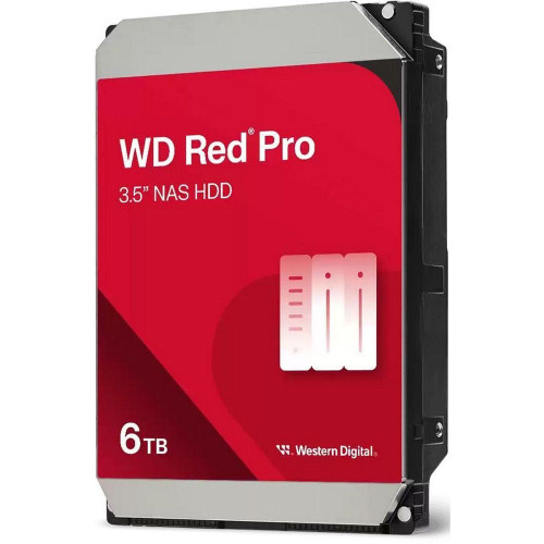 Жесткий диск WD SATA-III 6TB WD6005FFBX NAS Red Pro (7200rpm) 256Mb 3.5" 