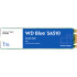 Твердотельные накопители WD SSD Blue SA510, 1.0TB, M.2(22x80mm), SATA3, R/W 560/530MB/s, IOPs 95 000/84 000, TBW 400, DWPD 0.2 (12 мес.)
