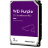 Жесткий диск HDD WD SATA3 2TB Purple Video 5400 RPM 64Mb 1 year warranty
