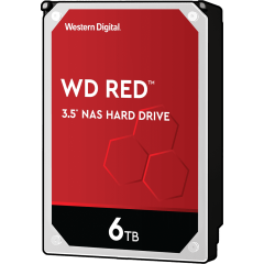 Жесткий диск HDD WD SATA3 6Tb NAS Red 5400 256Mb 1 year warranty