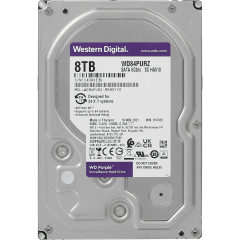 Жесткий диск RECERTIFIED HDD WD SATA3 8Tb Purple 5640 128Mb (replacement WD85PURZ, ST8000VX010, ST8000VX009) RECERTIFIED