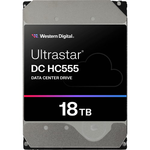 Жесткий диск HDD WD/HGST SATA Server 18Tb Ultrastar HC555 7200 6Gb/s 512MB (replacement WUH721818ALE6L4, MG09ACA18TE, ST18000NM003D, ST18000NM000J)