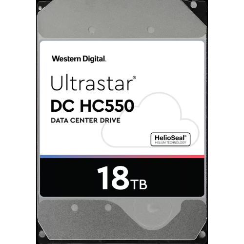 Жесткий диск HDD WD/HGST SATA Server 18Tb Ultrastar 7200 6Gb/s 512MB 1 year warranty