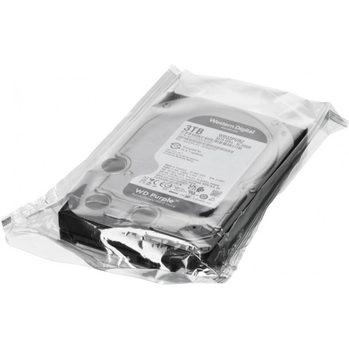 Жесткий диск WD SATA-III 3TB WD33PURZ Surveillance Purple (5400rpm) 256Mb 3.5" 