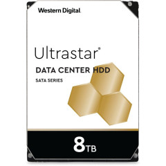 Жесткий диск HDD WD SATA Server 8Tb Ultrastar 7200 6Gb/s 256MB 1 year warranty