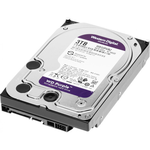 Жесткий диск WD SATA-III 3TB WD33PURZ Surveillance Purple (5400rpm) 256Mb 3.5" 