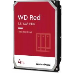 Жесткий диск HDD WD SATA3 4Tb NAS Red Plus 5400 256Mb 1 year warranty