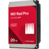 Жесткий диск HDD WD SATA3 20TB Red Pro 7200RPM 512MB (replacement WD201KFGX, ST20000NT001, WD181PURP, ST20000VE002)