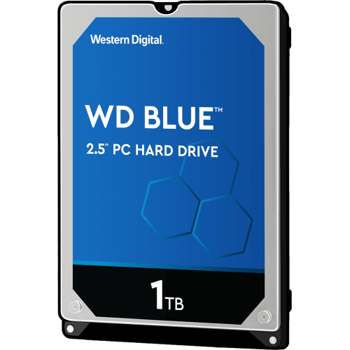 Жесткий диск HDD WD SATA3 1TB 2.5"" Blue 5400 RPM 128Mb 1 year warranty