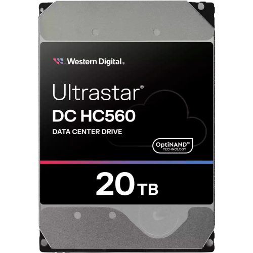 Жесткий диск HDD WD SAS Server 20Tb Ultrastar DC HC560 7200 12Gb/s 512MB 1 year warranty