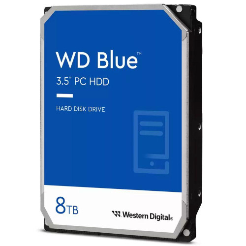 Жесткий диск WD SATA-III 8TB WD80EAAZ Desktop Blue (5640rpm) 256Mb 3.5" 