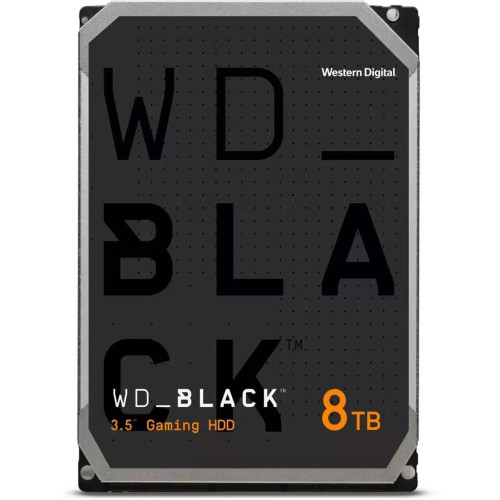 Жесткий диск WD SATA-III 8TB WD8002FZBX Desktop Black (7200rpm) 256Mb 3.5"