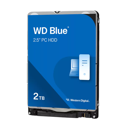 Жесткий диск HDD WD SATAIII 2Tb 2.5"" Blue 5400 128Mb (replacement ST2000LM015, ST2000LM007)