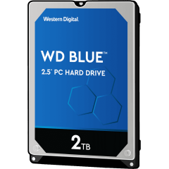 Жесткий диск HDD WD SATAIII 2Tb 2.5"" Blue 5400 128Mb 1 year warranty