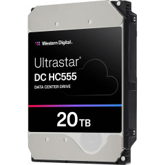 Жесткий диск HDD WD SAS Server 20Tb Ultrastar DC HC555 7200 12Gb/s 512MB 0B47749 with clips 12pc/box (replacement WUH722020BL5204)