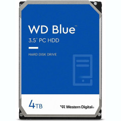 Жесткий диск WD 4TB Blue, SATA III, 3.5" [WD40EZAX]