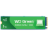 Твердотельный накопитель WD SSD Green SN350 NVMe, 1.0TB, M.2(22x80mm), NVMe, PCIe 3.0 x4, QLC, R/W 3200/2500MB/s, IOPs 300 000/400 000, TBW 100, DWPD 0.1 (12 мес.)