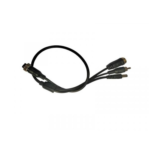 Переходник Optimus AVIA-AVIA+DC+RCA 0.5