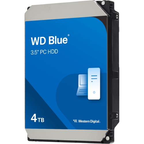 Жесткий диск HDD WD SATA3 4TB Blue 5400 RPM 128Mb (replacement WD40EZAZ, WD40EZAX, WD20EARZ, WD20EZAZ, ST2000DM005)