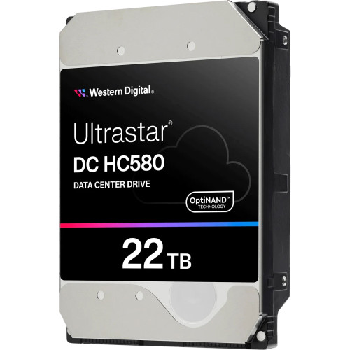 Жесткий диск HDD WD SATA Server 22Tb Ultrastar DC HC580 7200 6Gb/s 512MB (replacement MG10AFA22TE, MG10ACA20TE, WUH722020CLE604, WUH722020BLE604, WUH722020BLE6L4)